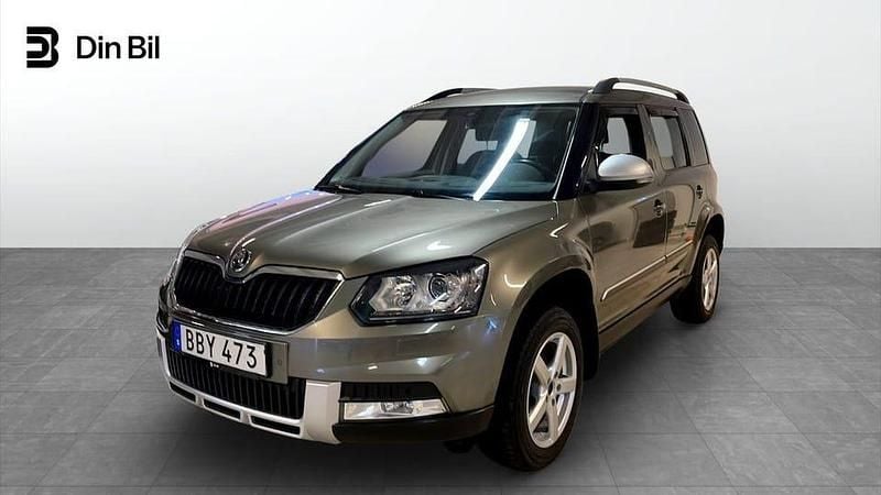 Begagnad Skoda Yeti 140 HK (102 kW) 2015 Grön SUV
