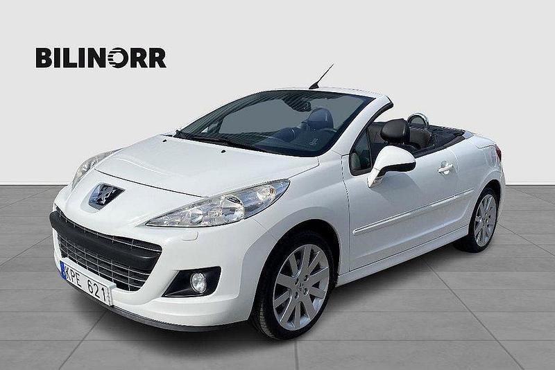 Vit Begagnad 2010 Peugeot 207 CC Cab | 69 900 kr (Lite dyr) - Bild 1/4