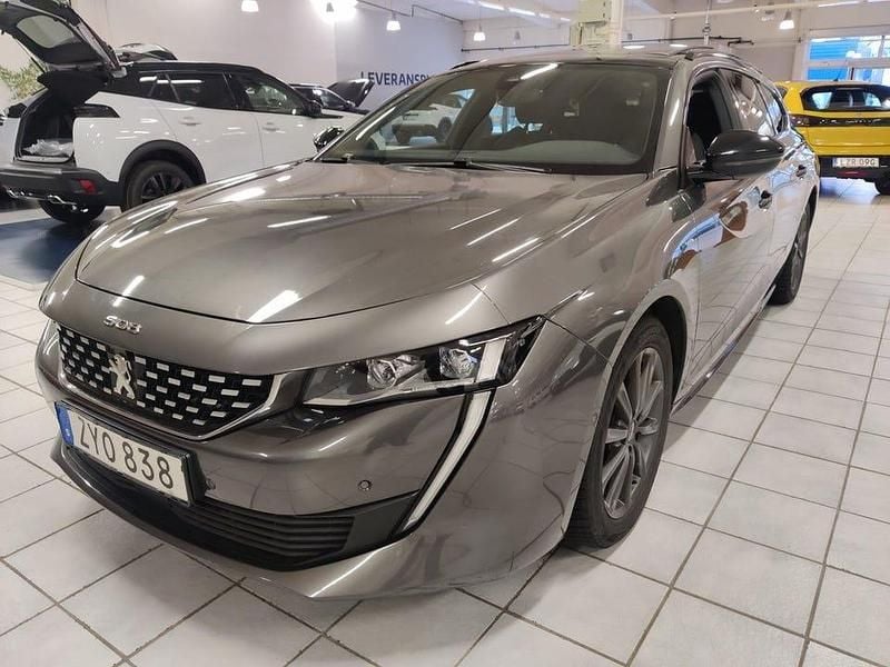Grå Begagnad 2021 Peugeot 508 SW Kombi | 254 900 kr (Lite dyr) - Bild 1/4