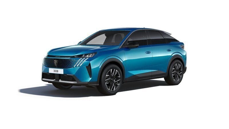 Blå obsession Ny 2024 Peugeot 3008 Allure SUV | 379 900 kr (Marknadspris) - Bild 1/4