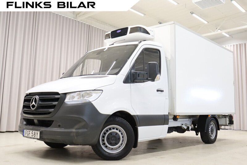 Vit Begagnad 2021 Mercedes Sprinter Van | 269 900 kr (Superpris) - Bild 1/4