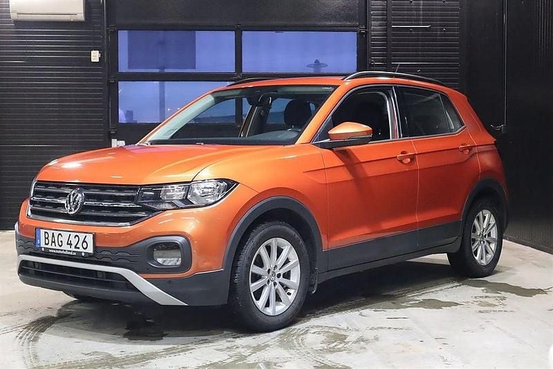 Begagnad VW T-Cross 95 HK (69 kW) 2020 Orange SUV