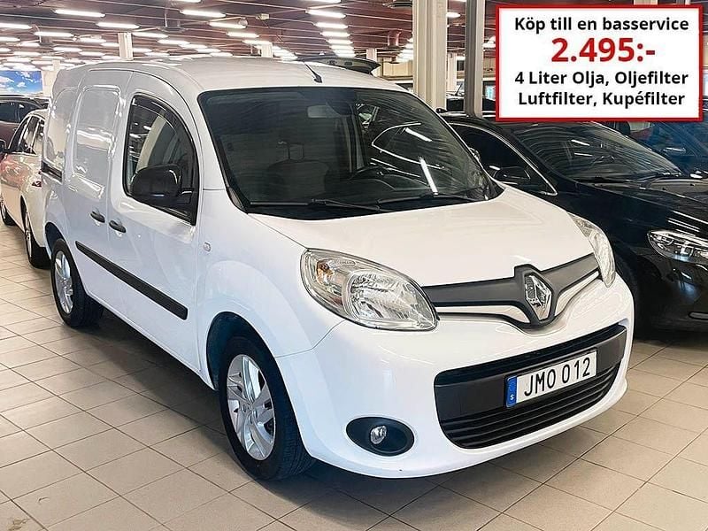 Vit Begagnad 2017 Renault Kangoo Minibuss | 79 000 kr (Marknadspris) - Bild 1/4