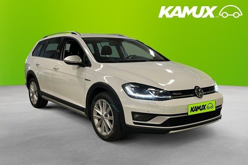 Vit Begagnad 2020 VW Golf Alltrack Kombi | 154 900 kr (Bra pris) - Bild 1/3