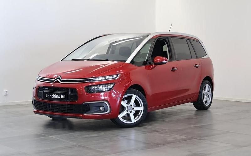 Begagnad Citroën Grand C4 Picasso 131 HK (96 kW) 2016 Röd Minibuss