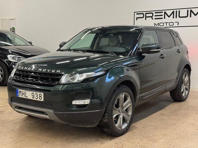 Begagnad Land Rover Range Rover evoque 190 HK (139 kW) 2011 Grön SUV