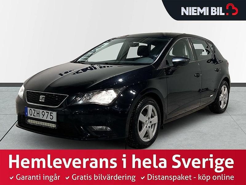 Svart Begagnad 2016 Seat Leon Style Halvkombi | 129 900 kr (Marknadspris) - Bild 1/3
