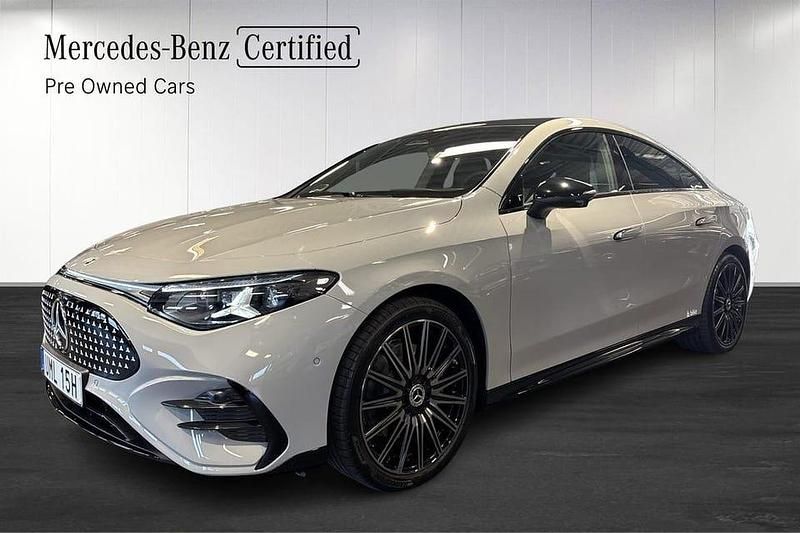 Grå Begagnad 2025 Mercedes 350 AMG Sportkupé | 759 000 kr - Bild 1/4