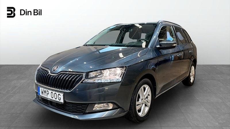 Mörkgrå Begagnad 2019 Skoda Fabia Style Kombi | 164 900 kr (Marknadspris) - Bild 1/4