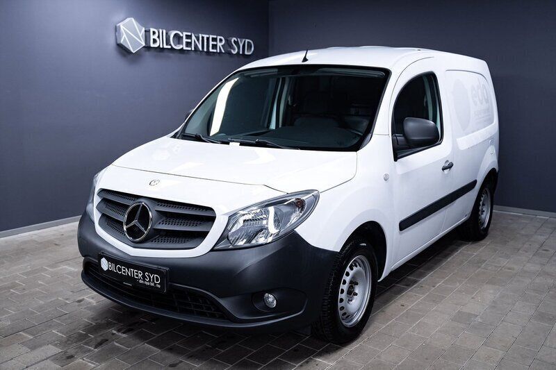 Vit Begagnad 2014 Mercedes Citan 109 Van | 99 900 kr (Dyr) - Bild 1/4