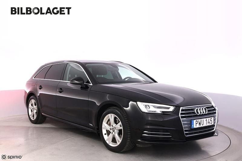Svart Begagnad 2018 Audi A4 Proline Kombi | 209 800 kr (Marknadspris) - Bild 1/4