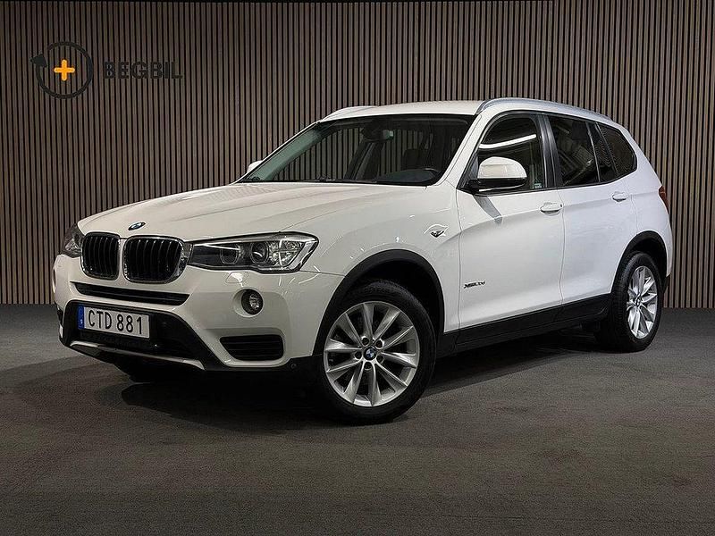 Vit Begagnad 2014 BMW X3 SUV | 159 400 kr (Lite dyr) - Bild 1/4