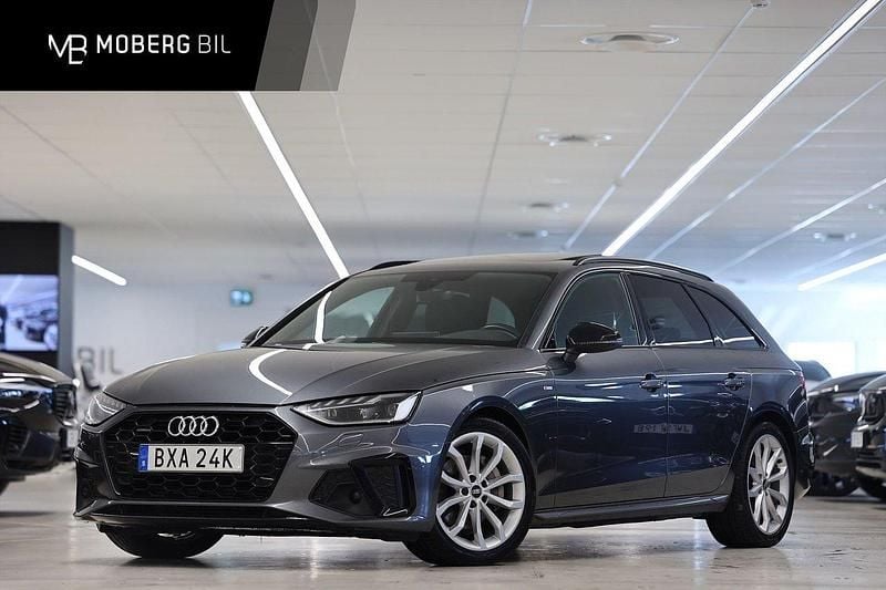 Grå Begagnad 2021 Audi A4 S-Line Kombi | 299 900 kr (Marknadspris) - Bild 1/3