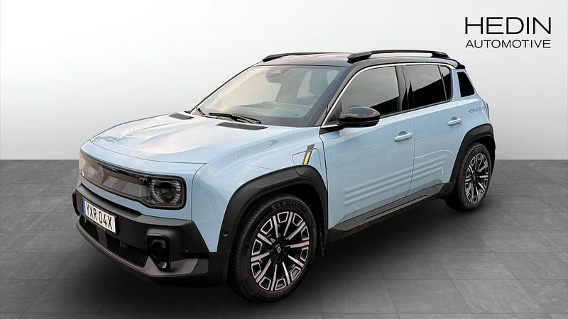 Blå (blue) Begagnad 2025 Renault 4 E-Tech Iconic SUV | 476 800 kr (Dyr) - Bild 1/4