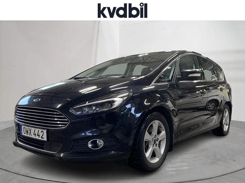 Svart Begagnad 2016 Ford S-MAX S Minibuss | 142 000 kr (Bra pris) - Bild 1/3