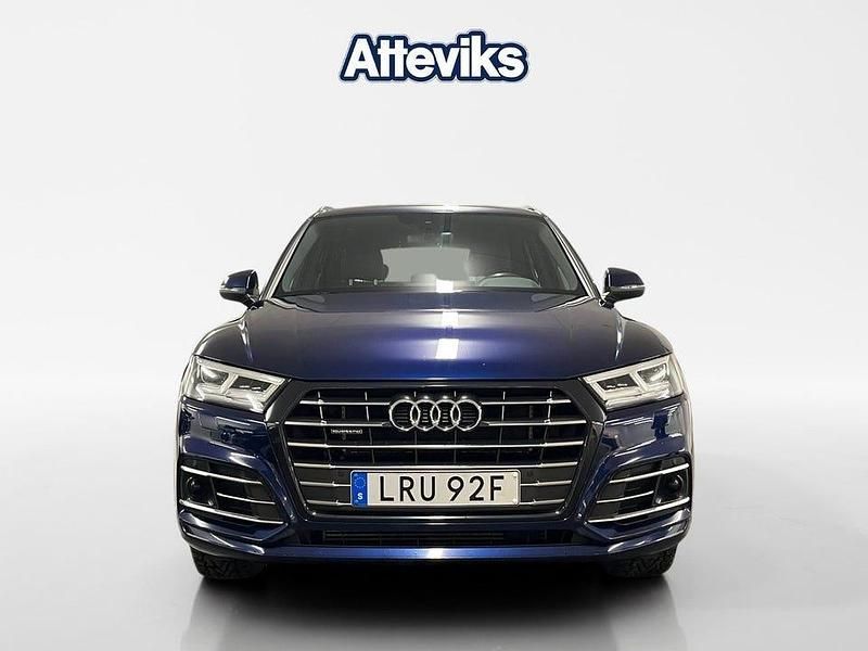 Begagnad Audi Q5 S-Line 367 HK (269 kW) 2019 Blå SUV