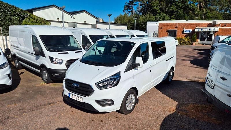 Vit Begagnad 2023 Ford Transit Custom Van | 325 000 kr - Bild 1/4