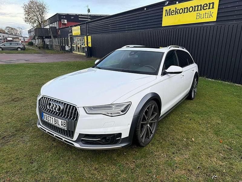 Begagnad Audi A6 Allroad Sport 320 HK (235 kW) 2015 Vit Kombi