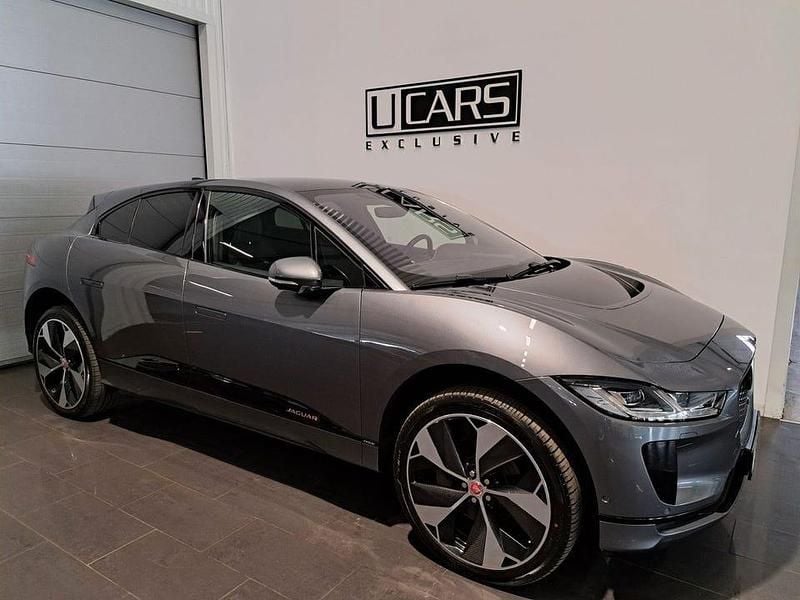 Grå Begagnad 2018 Jaguar I-Pace SUV | 249 900 kr - Bild 1/4