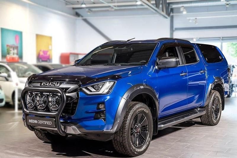 Blå Begagnad 2024 Isuzu D-Max Pickup | 611 125 kr (Superpris) - Bild 1/4