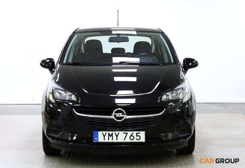 Svart Begagnad 2018 Opel Corsa Enjoy Halvkombi | 84 900 kr (Bra pris) - Bild 1/4