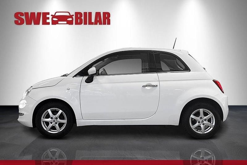 Begagnad Fiat 500 Lounge 69 HK (50 kW) 2017 Vit Cab