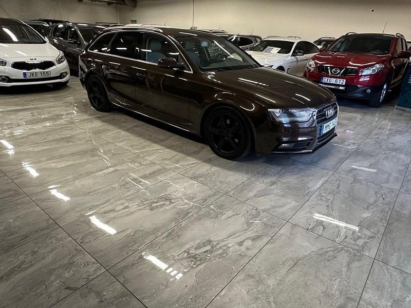 Begagnad Audi A4 Sport 163 HK (119 kW) 2013 Brun Kombi