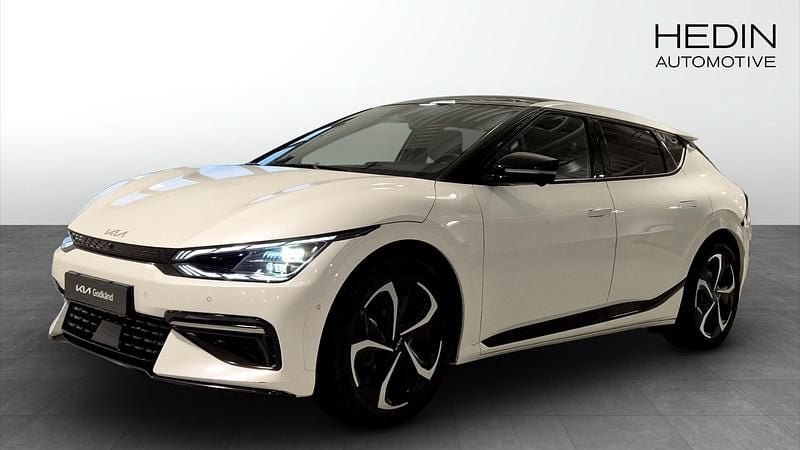 Vit Begagnad 2021 Kia EV6 GT-Line SUV | 429 900 kr (Marknadspris) - Bild 1/4