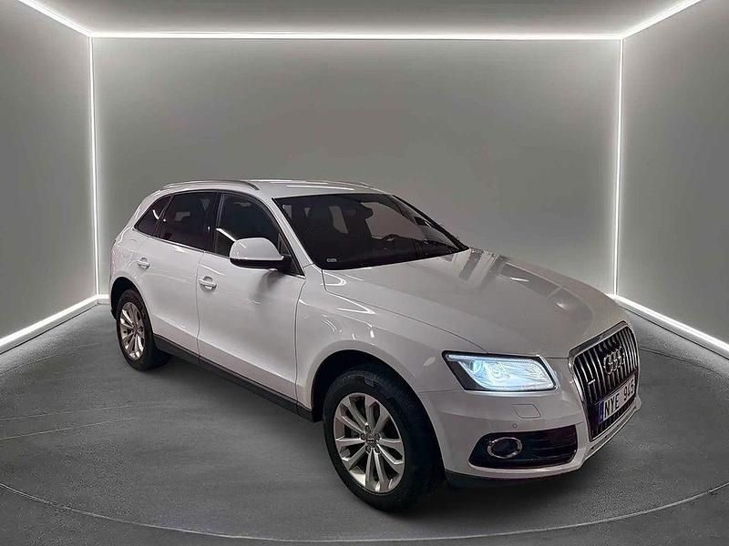 Vit Begagnad 2013 Audi Q5 SUV | 109 900 kr (Bra pris) - Bild 1/4