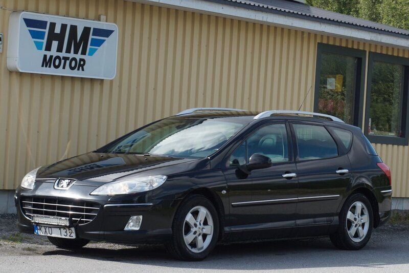 Svart Begagnad 2011 Peugeot 407 Kombi | 29 900 kr (Lite dyr) - Bild 1/4