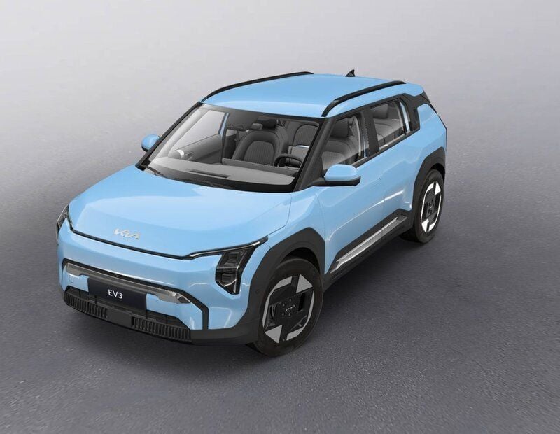 Blå Ny 2025 Kia EV3 SUV | 398 253 kr (Superpris) - Bild 1/2