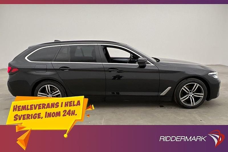 Begagnad BMW 520 190 HK (139 kW) 2021 Svart Kombi