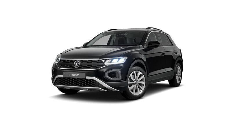 Grå (indium grey metallic) Ny 2025 VW T-Roc Edition SUV | 367 700 kr (Superpris) - Bild 1/4