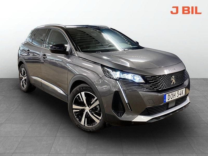 Grå Begagnad 2024 Peugeot 3008 GTi SUV | 269 900 kr (Bra pris) - Bild 1/4