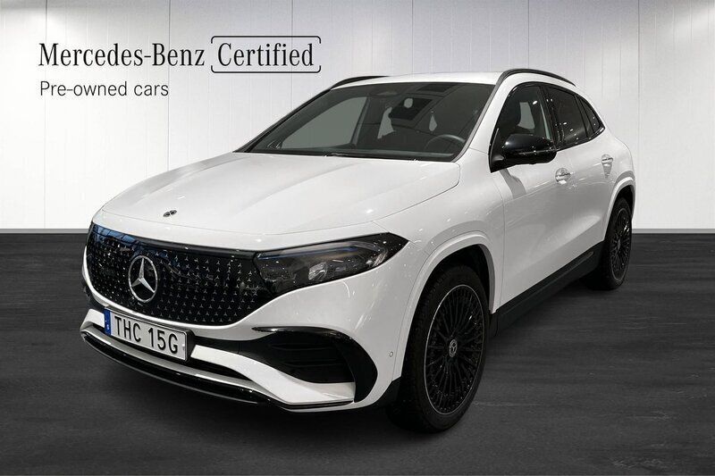 Vit Begagnad 2024 Mercedes EQA300 AMG Line Premium Plus SUV | 529 900 kr (Dyr) - Bild 1/4