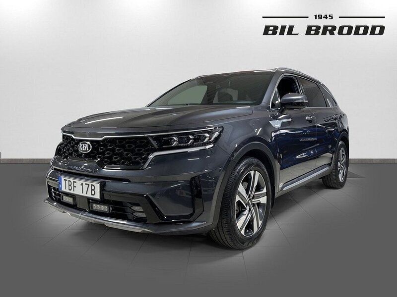 Grå Begagnad 2021 Kia Sorento Advance SUV | 439 800 kr (Marknadspris) - Bild 1/4
