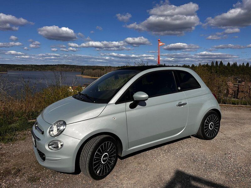 Grön Begagnad 2020 Fiat 500 Cab | 135 000 kr (Marknadspris) - Bild 1/4