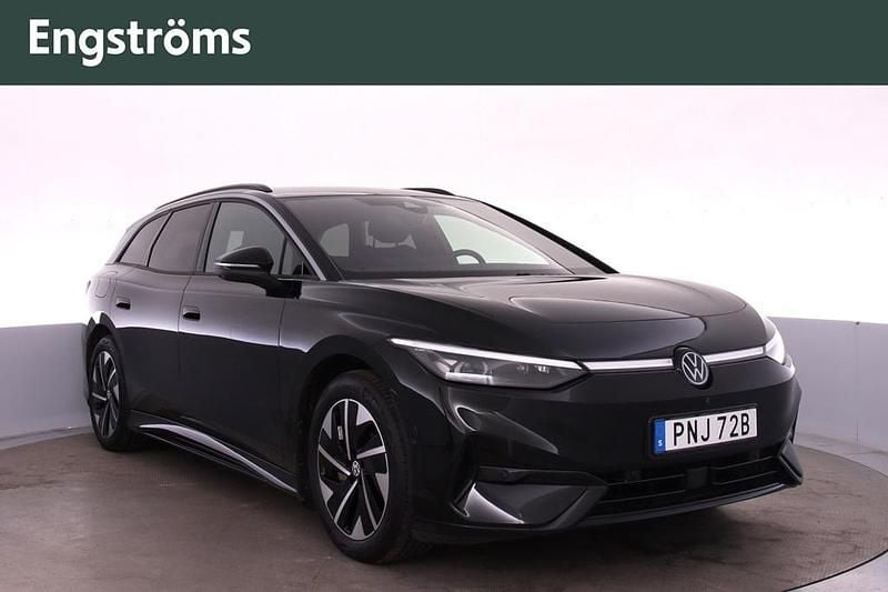 Svart Begagnad 2024 VW ID.7 Pro Kombi | 499 000 kr (Bra pris) - Bild 1/4