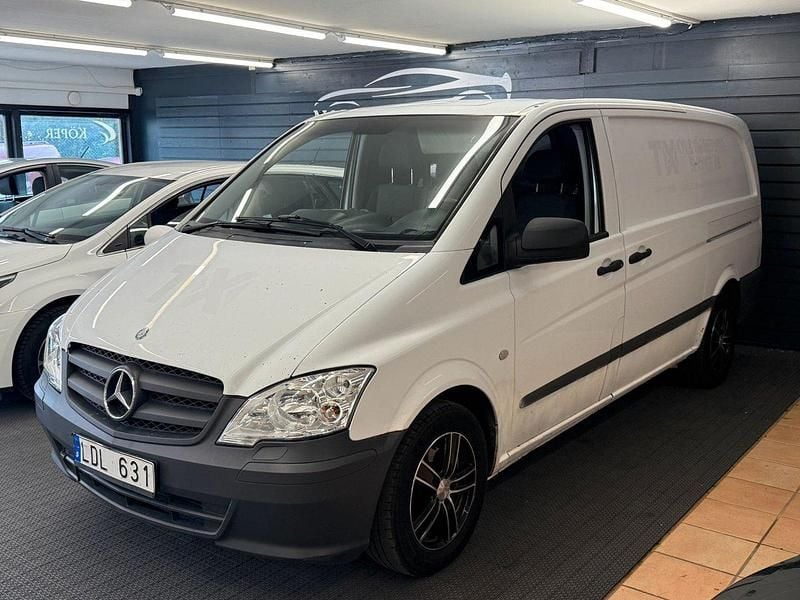 Vit Begagnad 2012 Mercedes Vito Minibuss | 39 800 kr (Superpris) - Bild 1/4