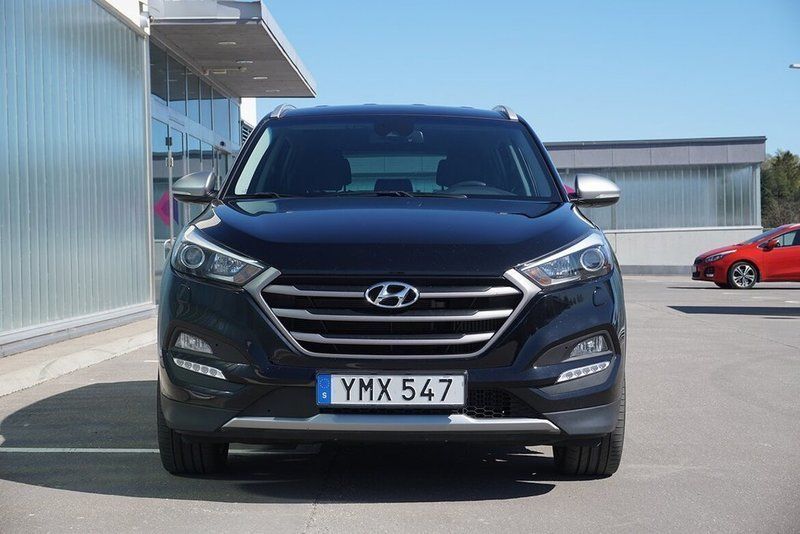 Begagnad Hyundai Tucson 185 HK (136 kW) 2017 Svart SUV