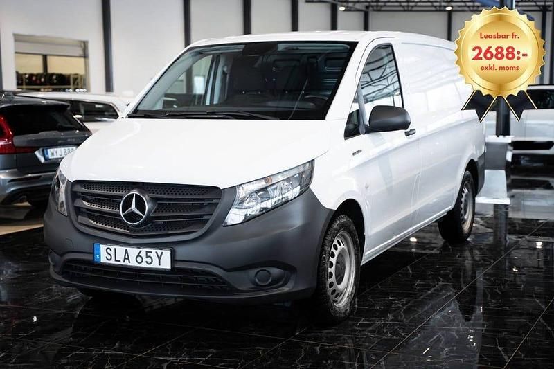Begagnad Mercedes e-Vito 85 kW (116 HK) 2022 Vit Minibuss