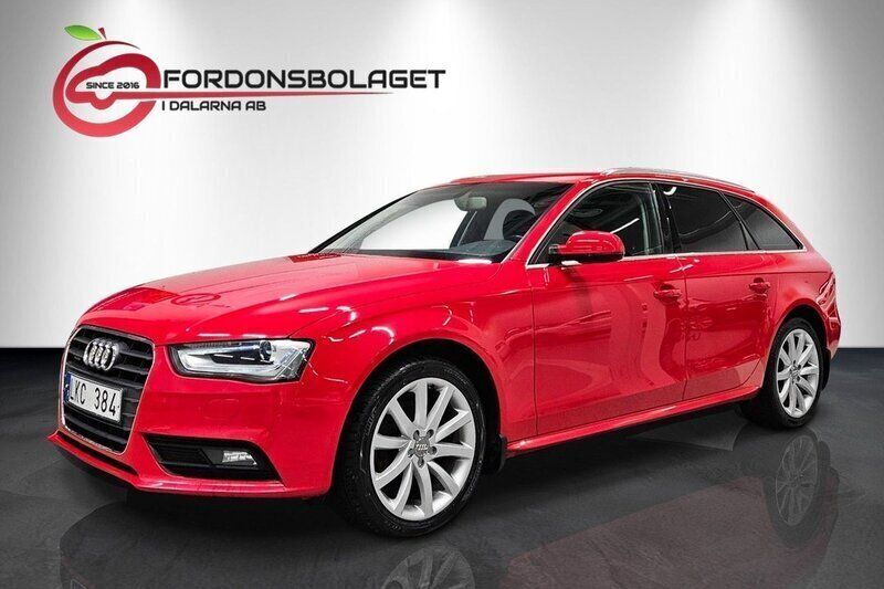 Röd Begagnad 2013 Audi A4 Kombi | 139 800 kr (Lite dyr) - Bild 1/4