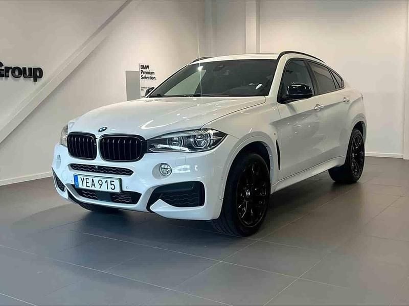Vit Begagnad 2016 BMW X6 SUV | 349 900 kr - Bild 1/1