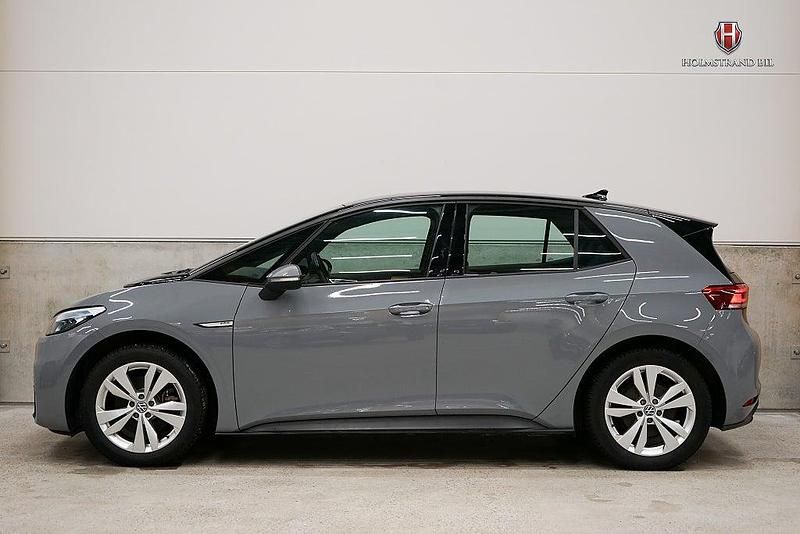 Begagnad VW ID.3 Pro Performance 150 kW (204 HK) 2022 Grå Halvkombi
