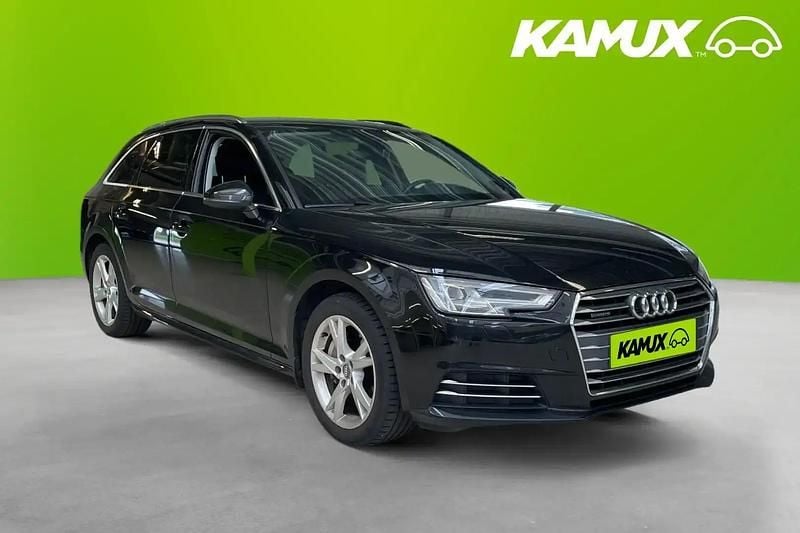 Svart Begagnad 2018 Audi A4 Sport Kombi | 209 900 kr (Marknadspris) - Bild 1/4