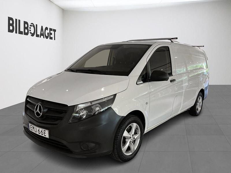 Vit Begagnad 2021 Mercedes Vito Minibuss | 345 000 kr (Superpris) - Bild 1/4