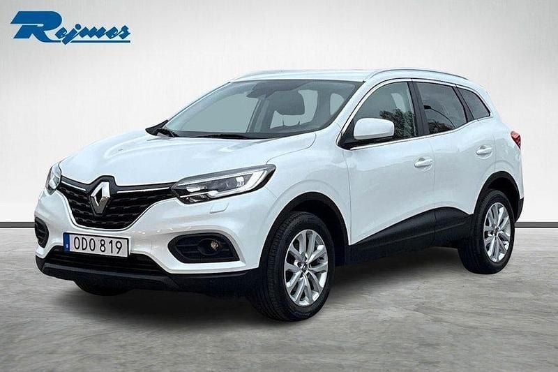 Vit (pärlvit metallic qnc) Begagnad 2020 Renault Kadjar Zen SUV | 169 800 kr (Marknadspris) - Bild 1/4