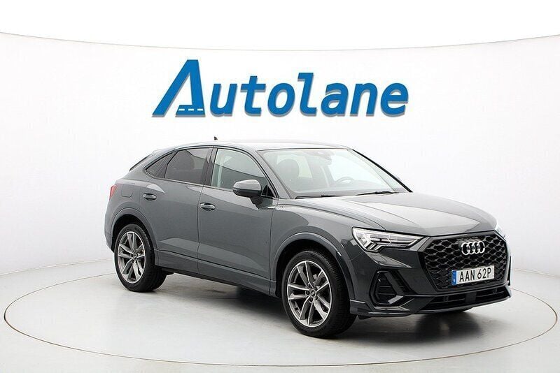 Grå Begagnad 2021 Audi Q3 Sportback Proline SUV | 359 900 kr (Lite dyr) - Bild 1/3