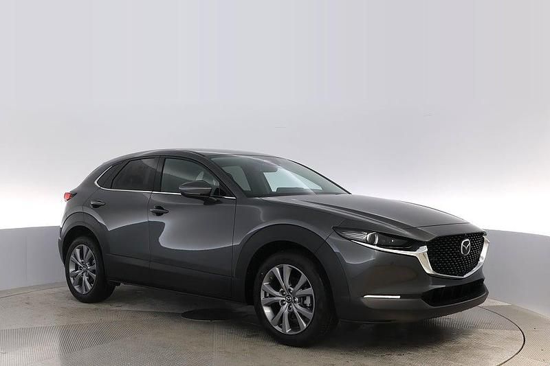 Grå Ny 2025 Mazda CX-30 Exclusive-Line SUV | 369 000 kr (Marknadspris) - Bild 1/4
