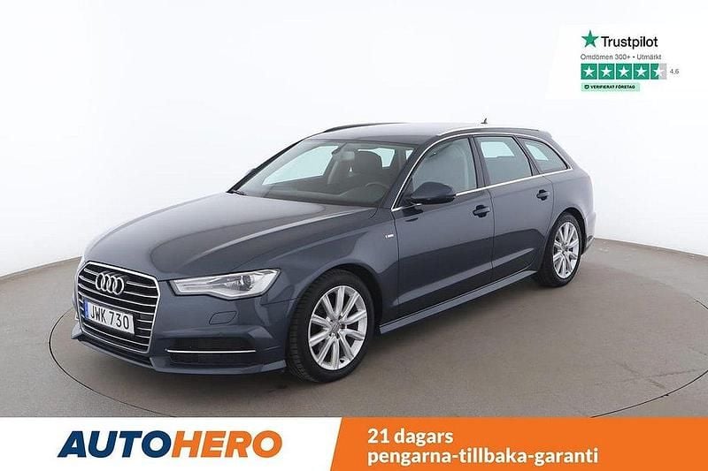 Blå Begagnad 2015 Audi A6 Ambition Kombi | 168 000 kr (Marknadspris) - Bild 1/4